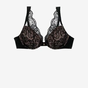 ThirdLove Lace Contour Plunge Bra Size 32Fblack / 32F